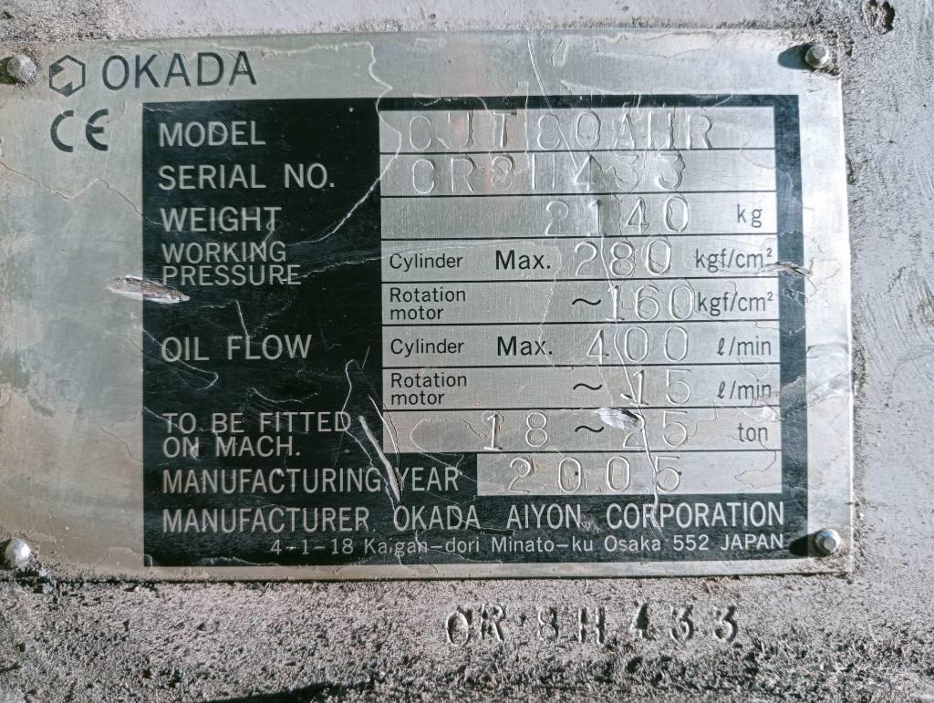 Okada CUT80 AHR Asfaltskjærer