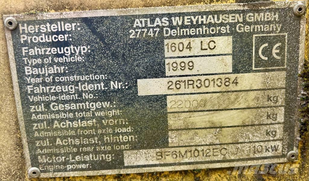 Atlas 1604 LC Beltegraver