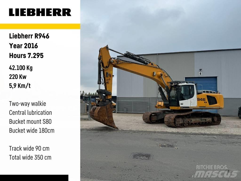 Liebherr R946 Beltegraver
