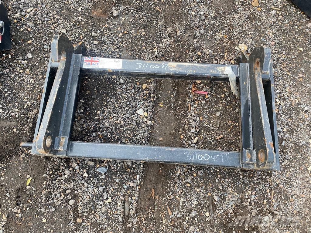  ADAPTOR PLATE Teleskoplastere for Landbruk