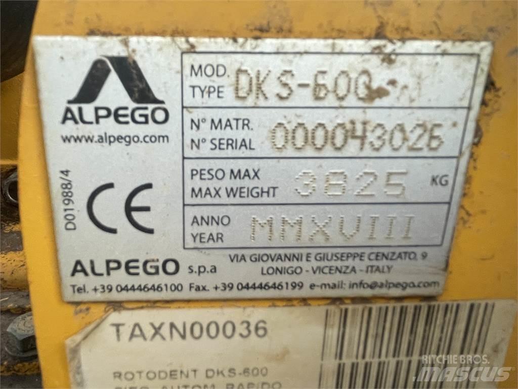 Alpego DKS-600 Rotorharver/ jordfresere
