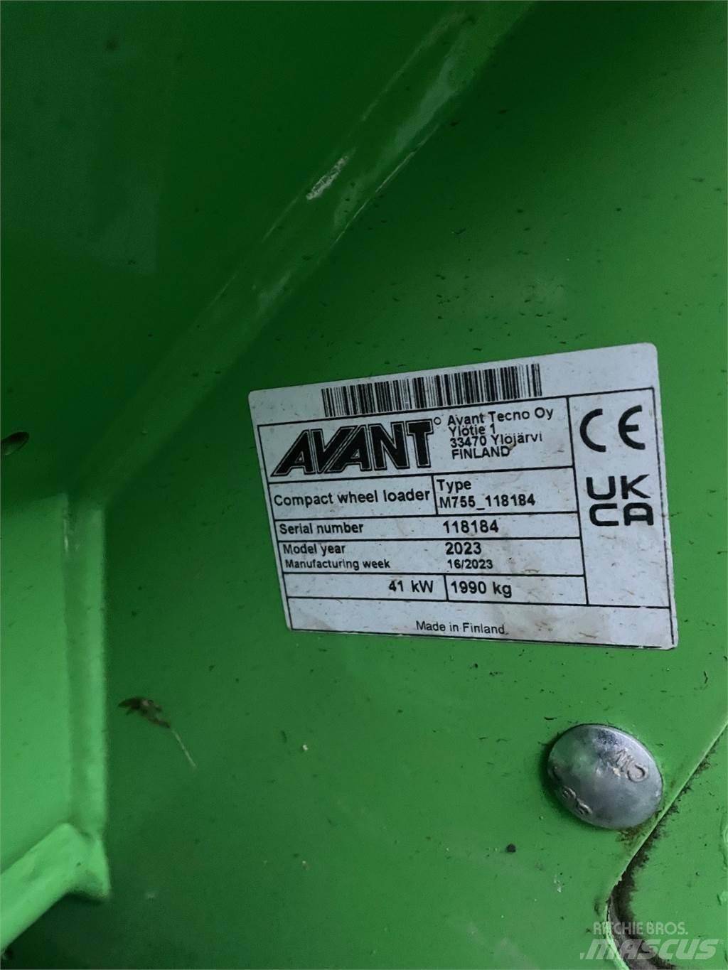 Avant AV 755I Hjullastere