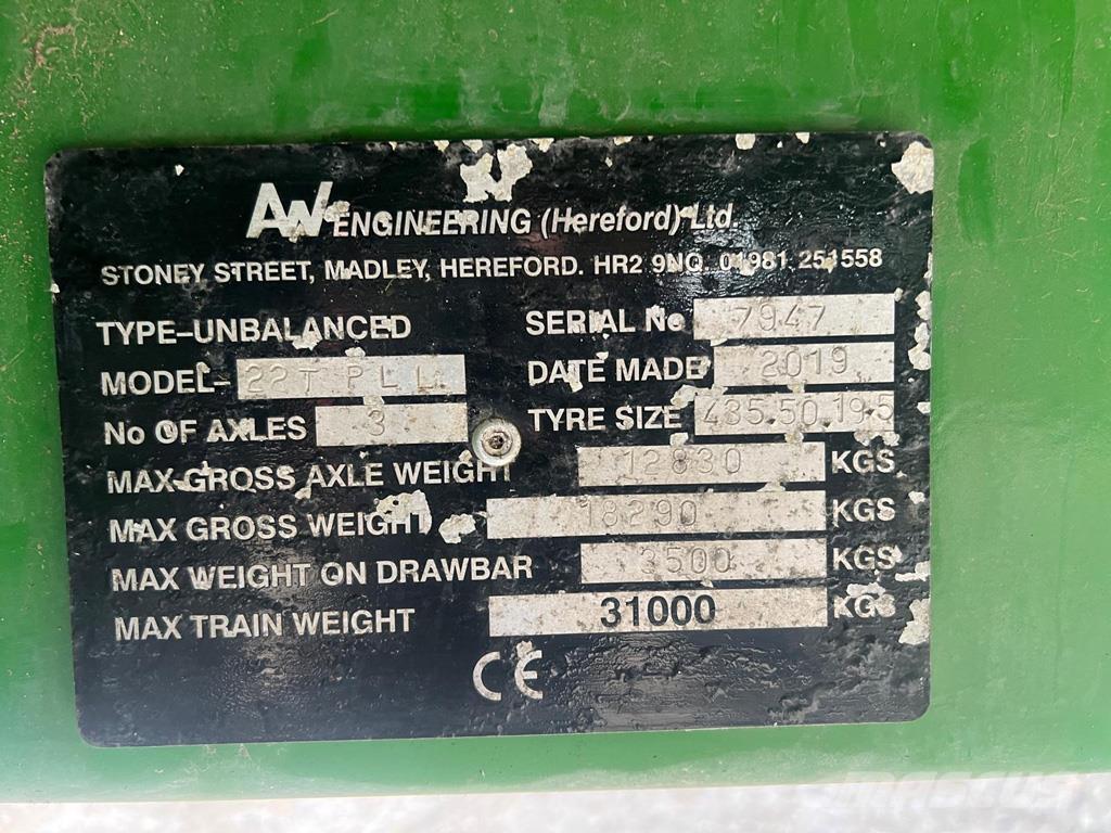  AW Trailers BALE Universalvogner