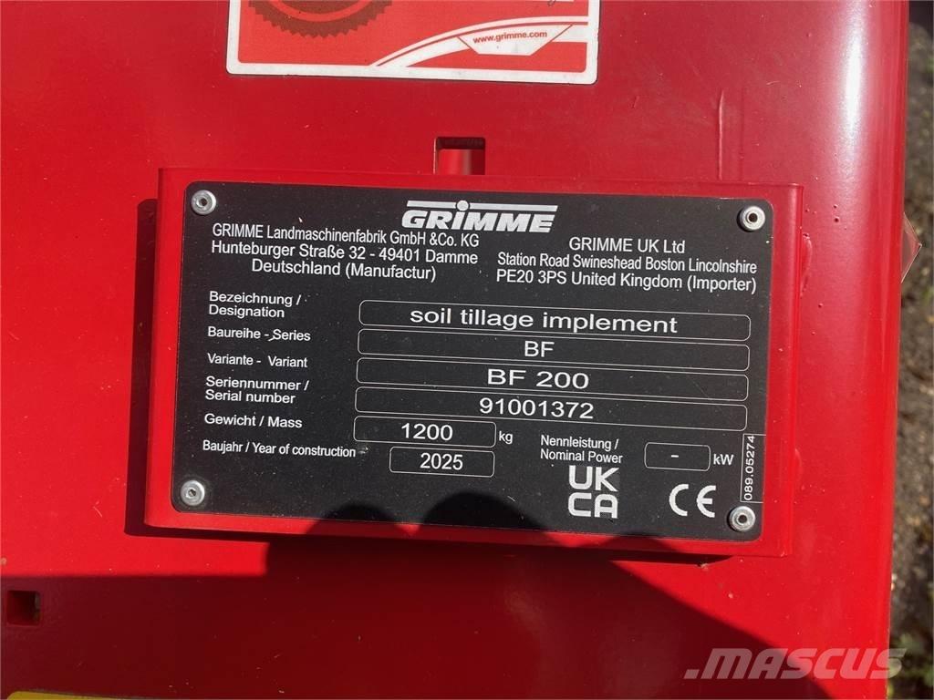 Grimme BF200 Landbruk - Annet