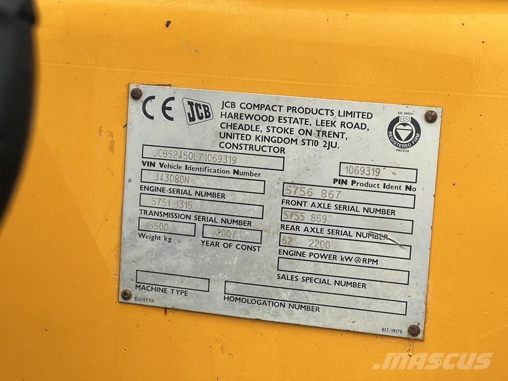 JCB LOADALL524-50 Teleskoplastere for Landbruk