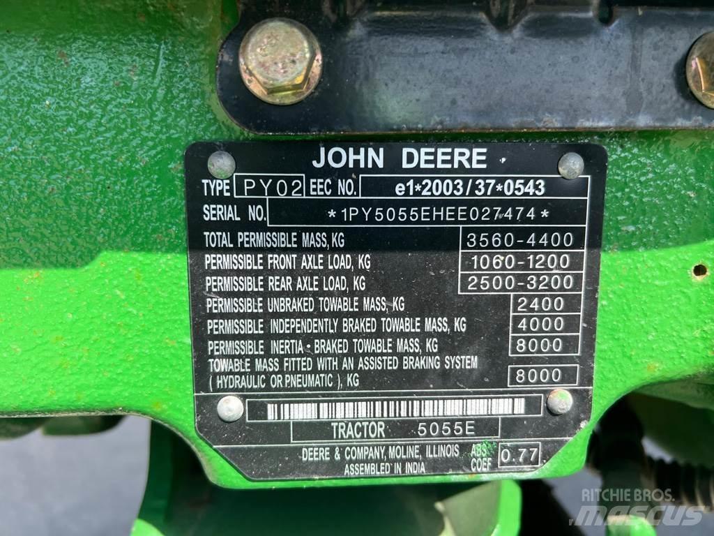 John Deere 5055E Traktorer