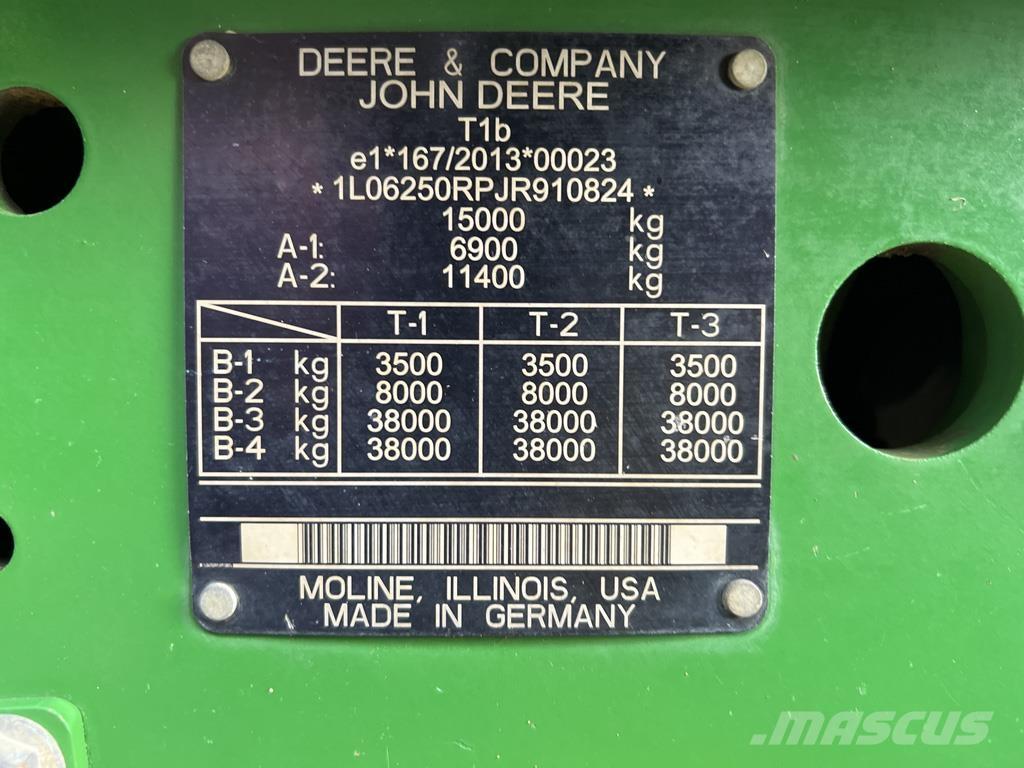 John Deere 6250R Traktorer