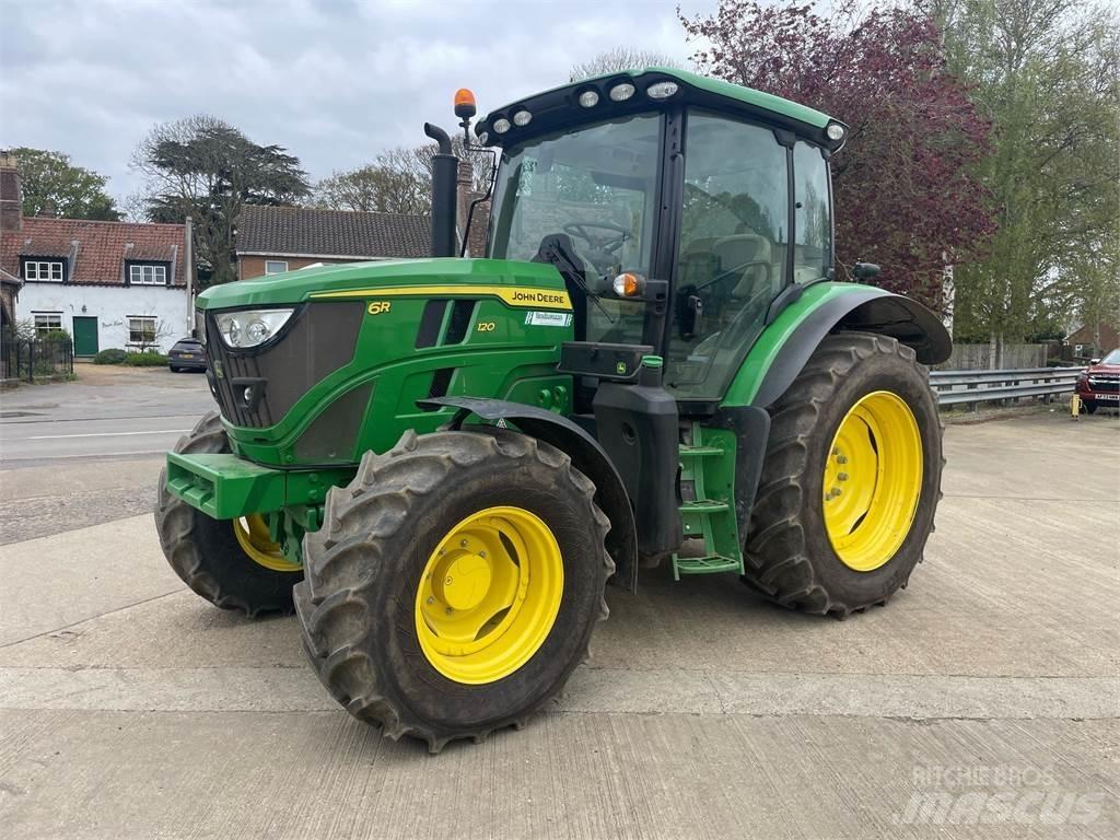 John Deere 6R120 Traktorer