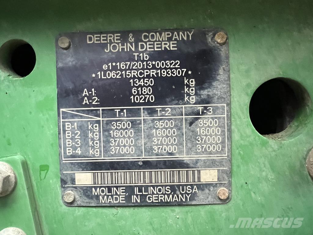 John Deere 6R215 Traktorer