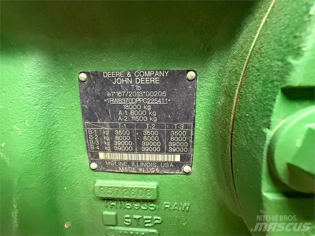 John Deere 8R370 Landbruk - Annet
