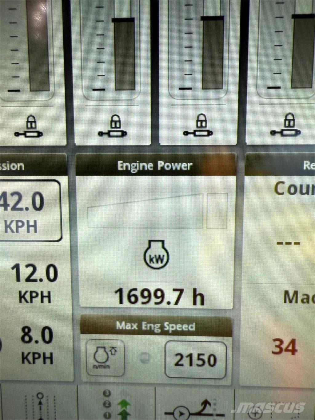 John Deere 8RX370 Traktorer