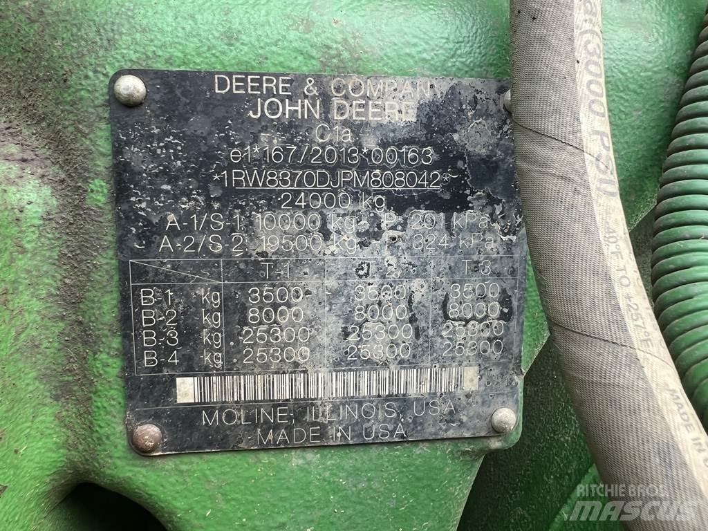 John Deere 8RX370 Traktorer