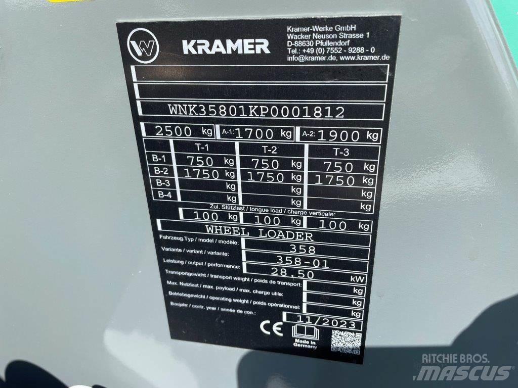 Kramer KL14.5 Teleskoplastere for Landbruk