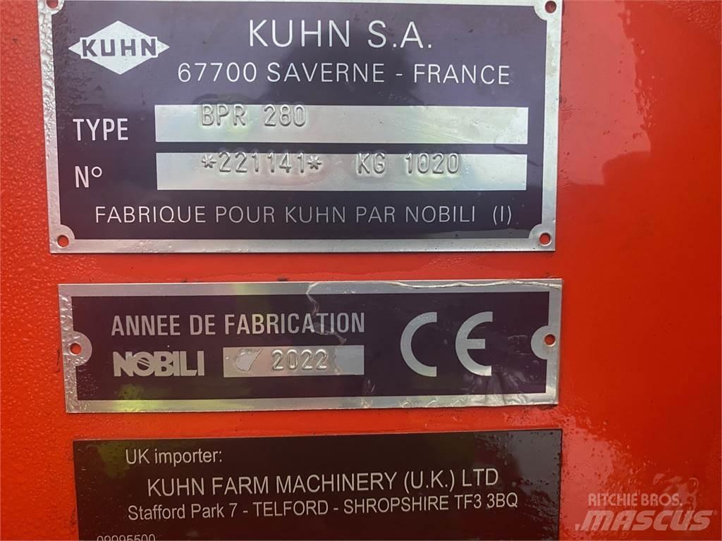 Kuhn BPR280 RH Beitepussere og toppkuttere
