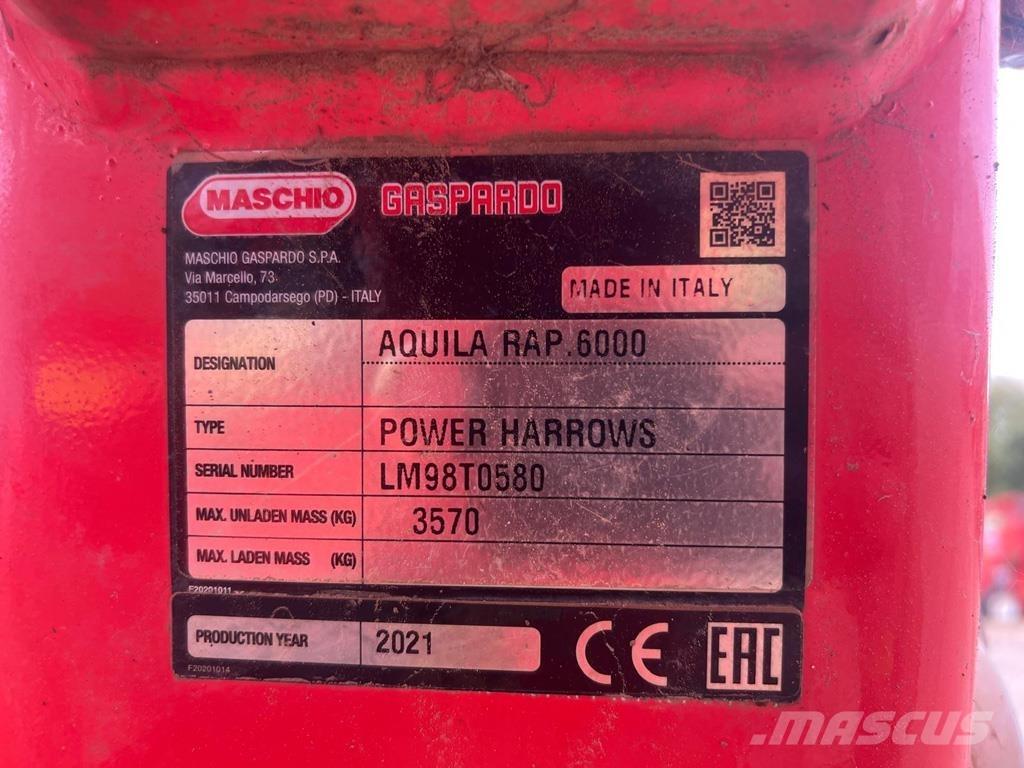 Maschio AQUILA 6M Rotorharver/ jordfresere