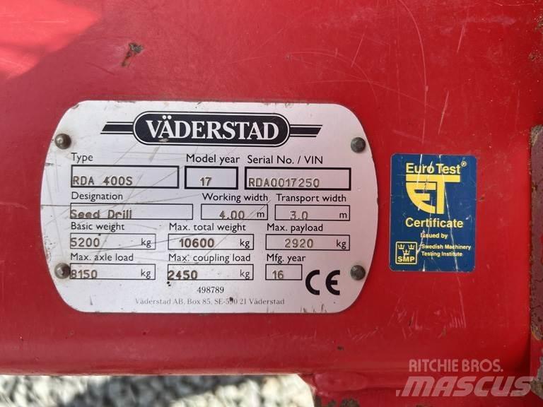 Väderstad RDA400S Såmaskiner