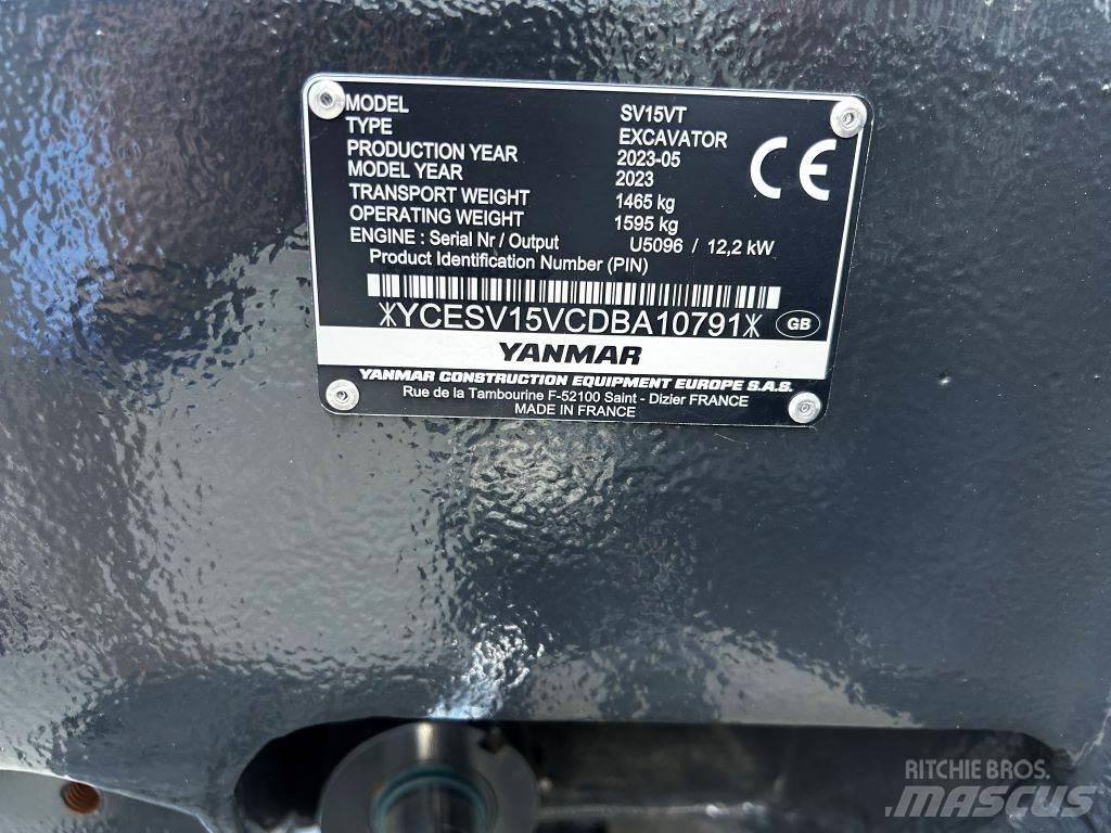 Yanmar SV15VT Midigravere 7 - 12t