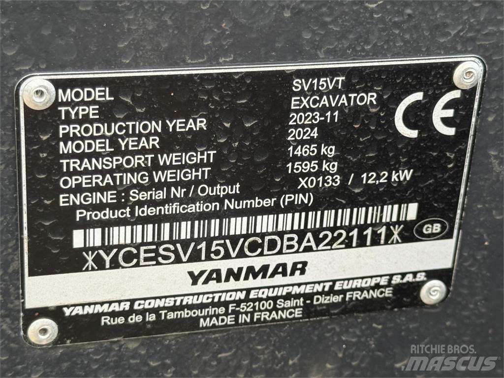 Yanmar SV15VT Midigravere 7 - 12t
