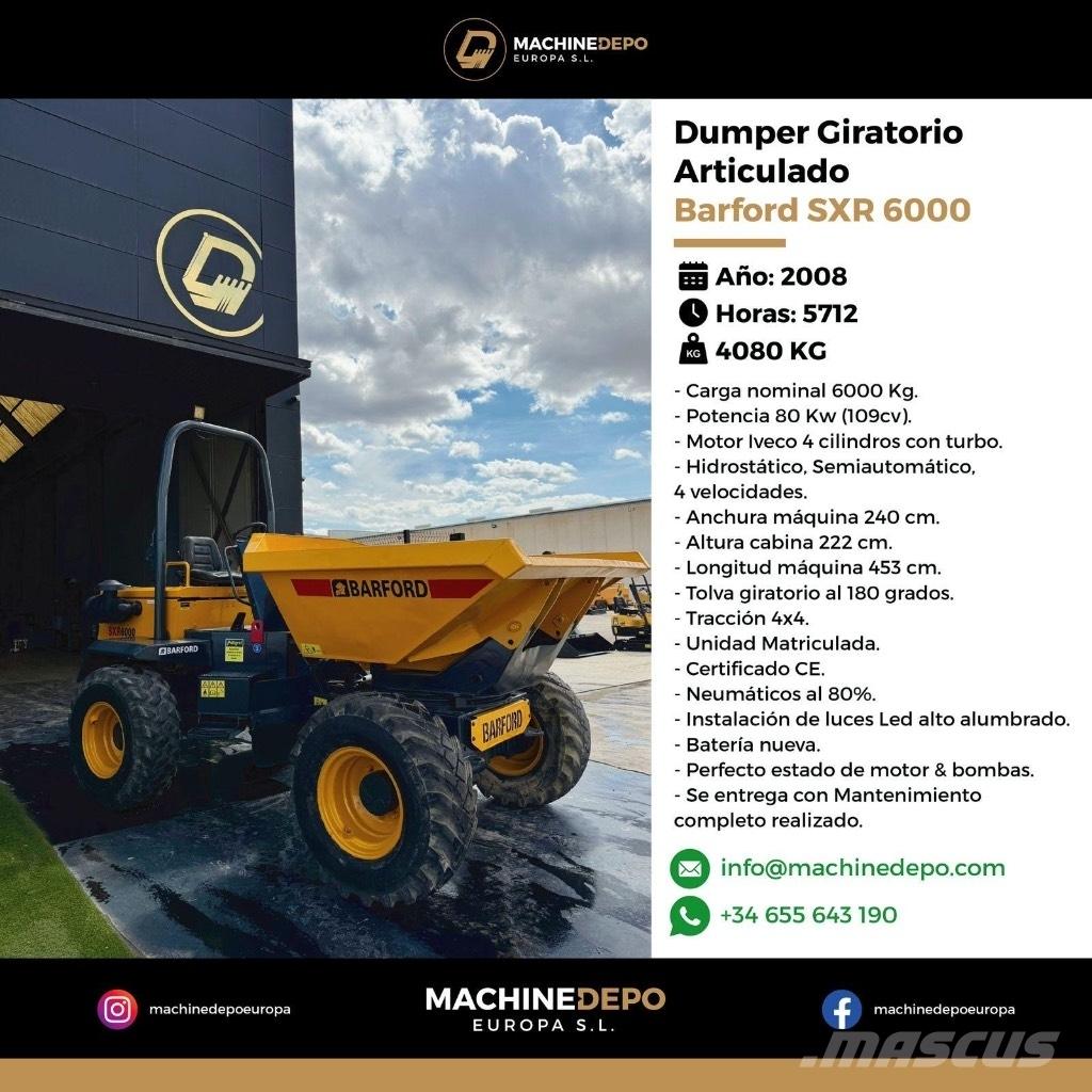 Barford SX R 6000 Mini dumpere