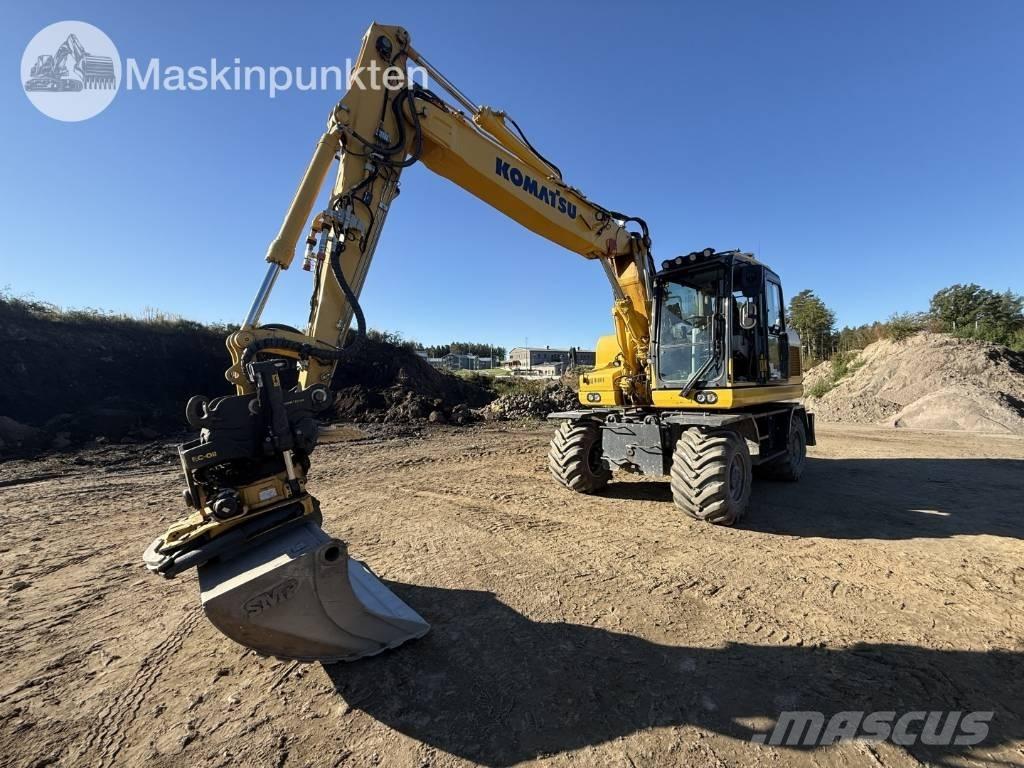Komatsu PW 160 Hjulgravere