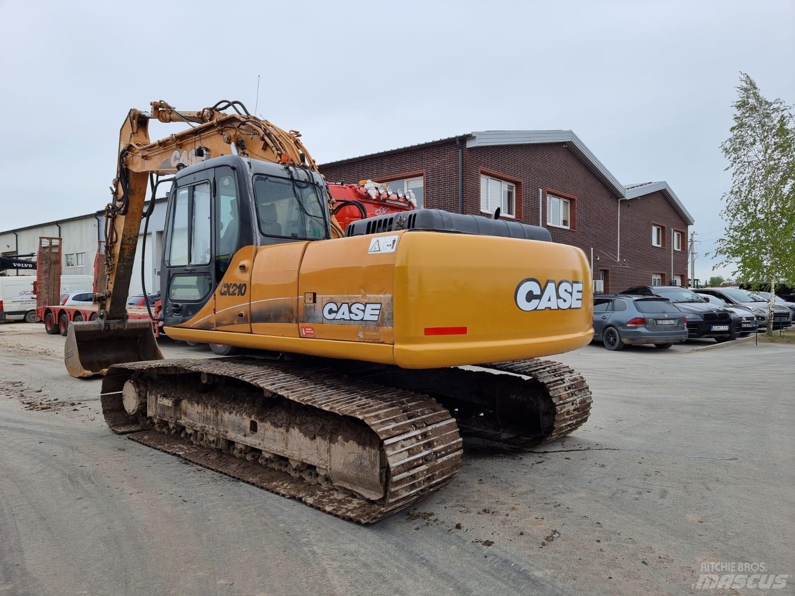 CASE CX 210 LC Beltegraver