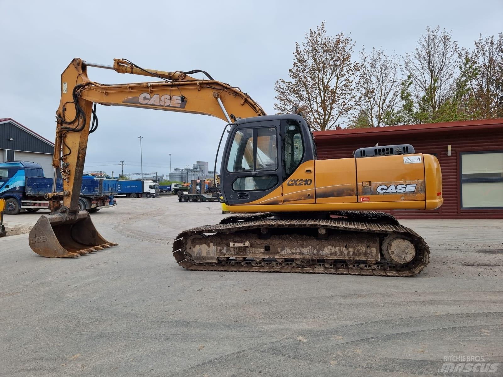 CASE CX 210 LC Beltegraver