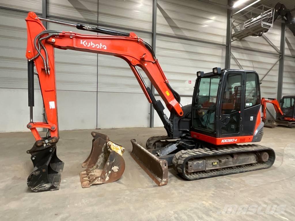 Kubota KX 080-4 Midigravere 7 - 12t