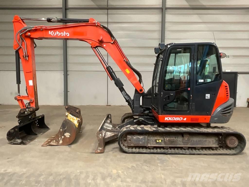 Kubota KX 080-4 Midigravere 7 - 12t