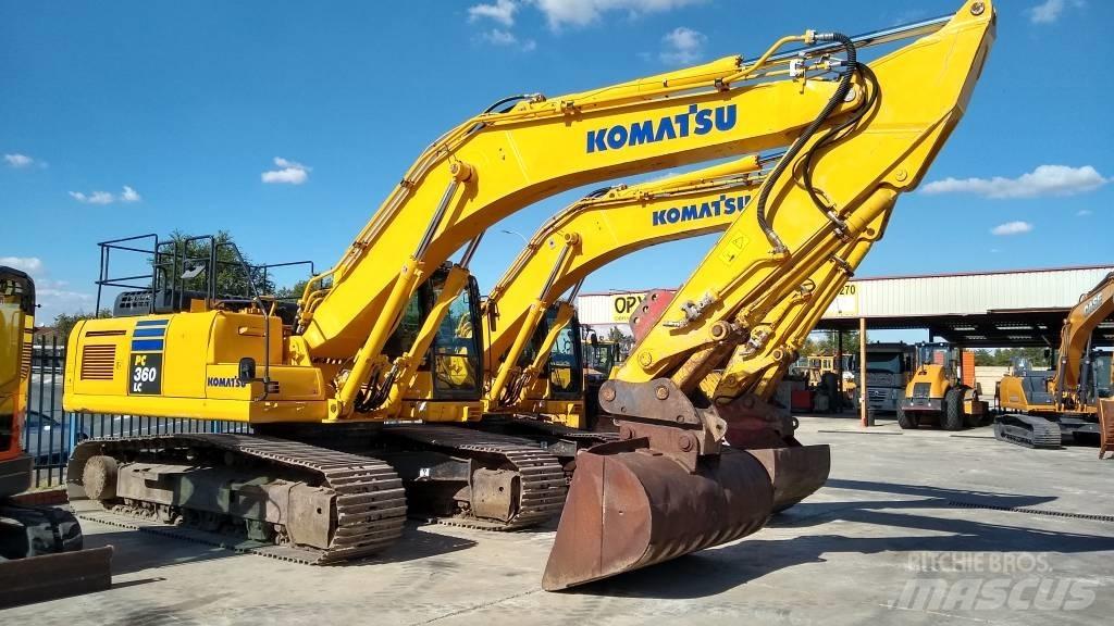 Komatsu PC360LC-10 Beltegraver