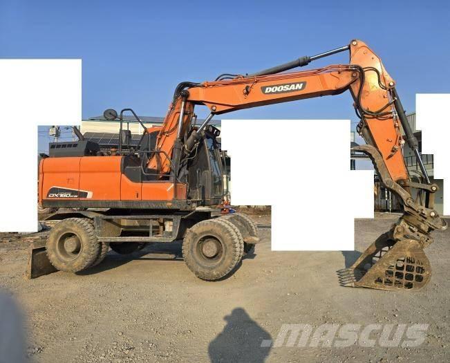 Doosan DX 140 W-5 Hjulgravere