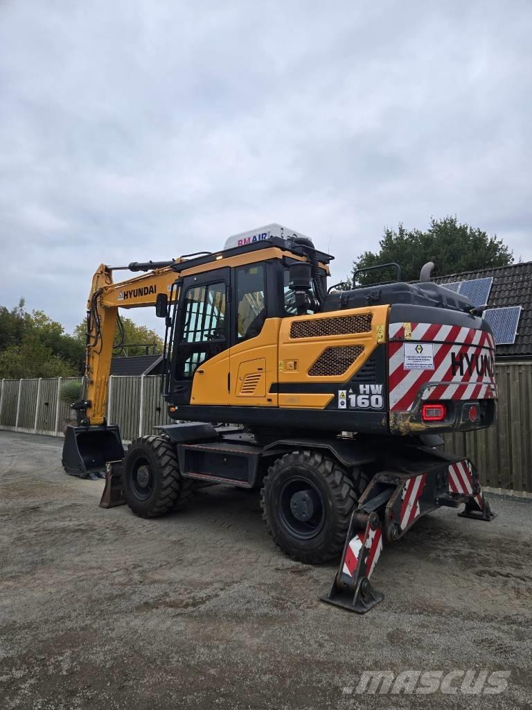 Hyundai HW 160 Hjulgravere