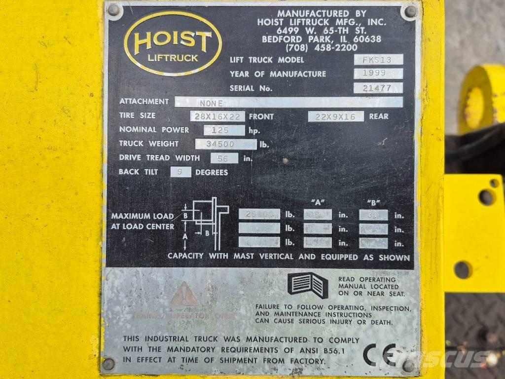 Hoist FKS 13 Gaffeltrucker - Annet