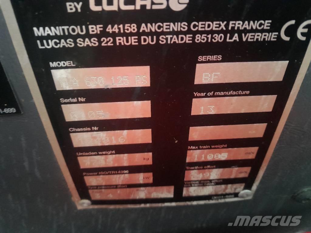 Manitou MLT630-125 Teleskoplastere for Landbruk