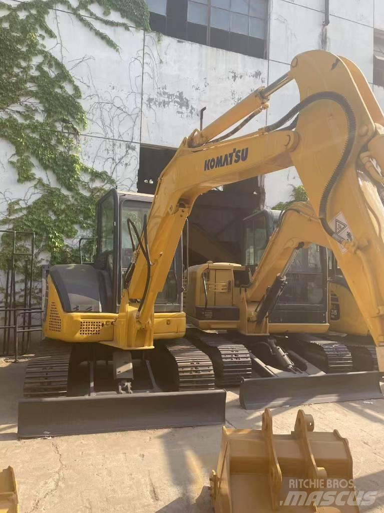 Komatsu PC 55 Beltegraver