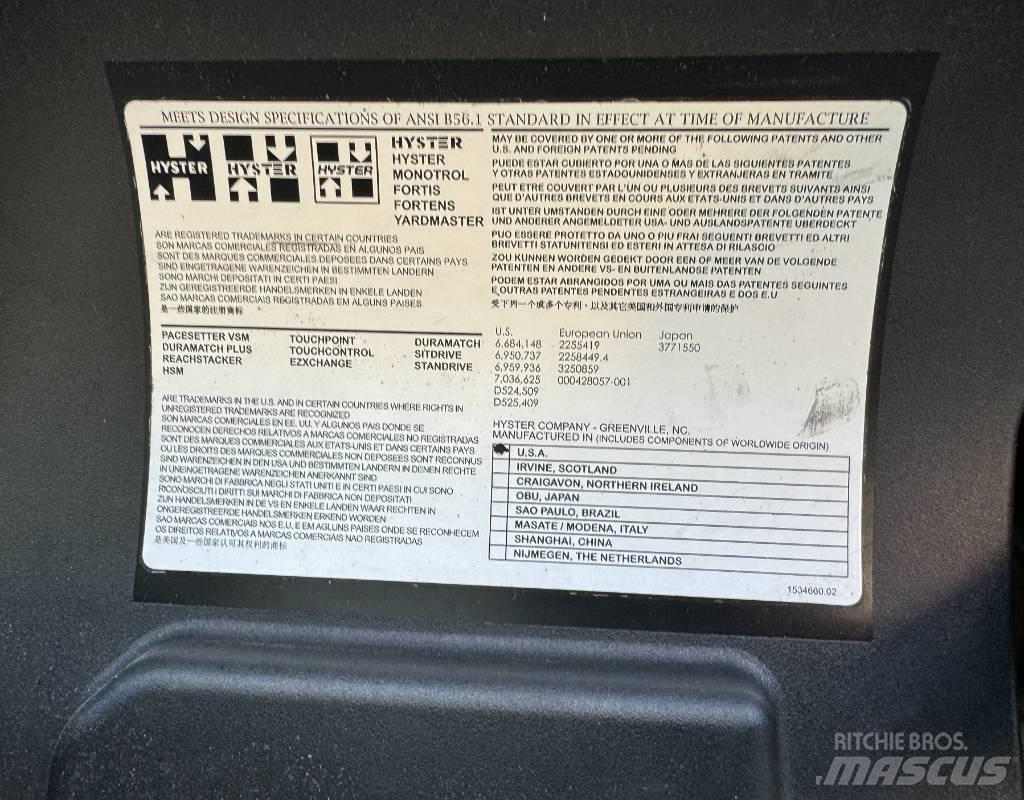 Hyster H6.0FT Diesel Trucker