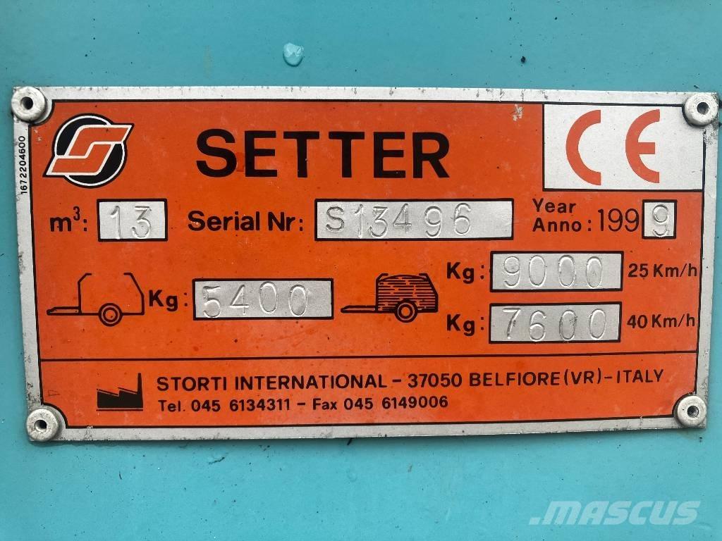 Storti setter ds 130 Silouttaksutstyr