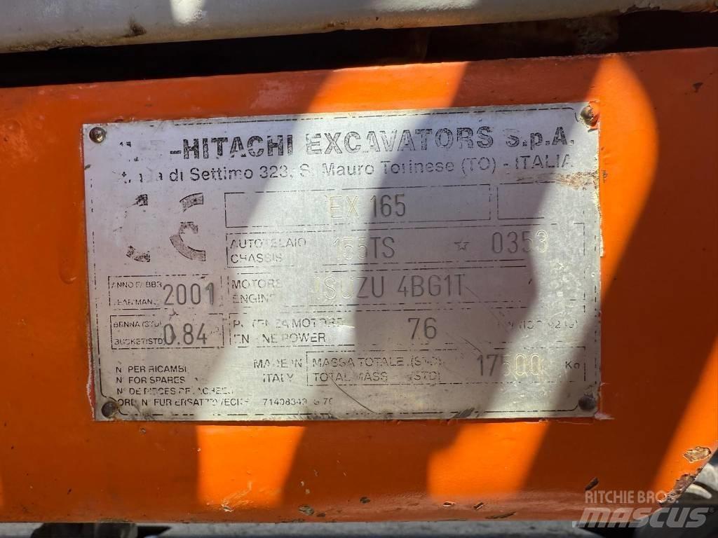 Fiat Hitachi EX 165 Beltegraver