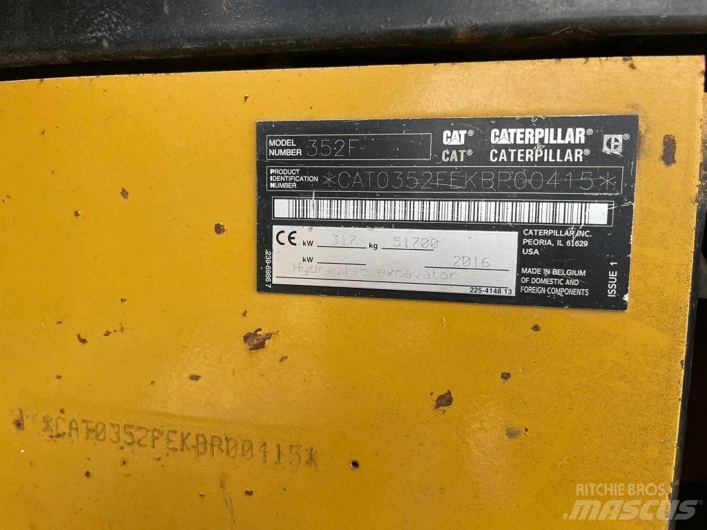 CAT 352FL Beltegraver