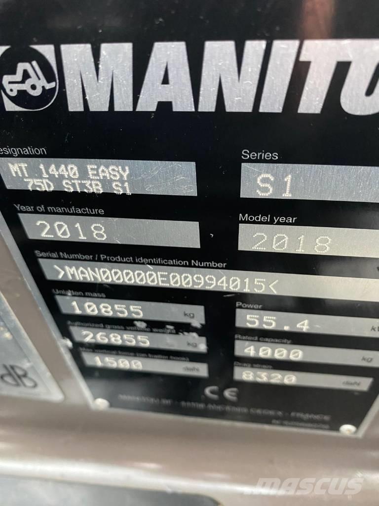 Manitou MT 1440 Teleskoplastere