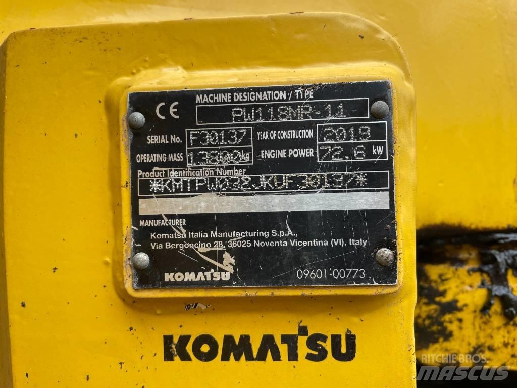 Komatsu PW 118 Hjulgravere