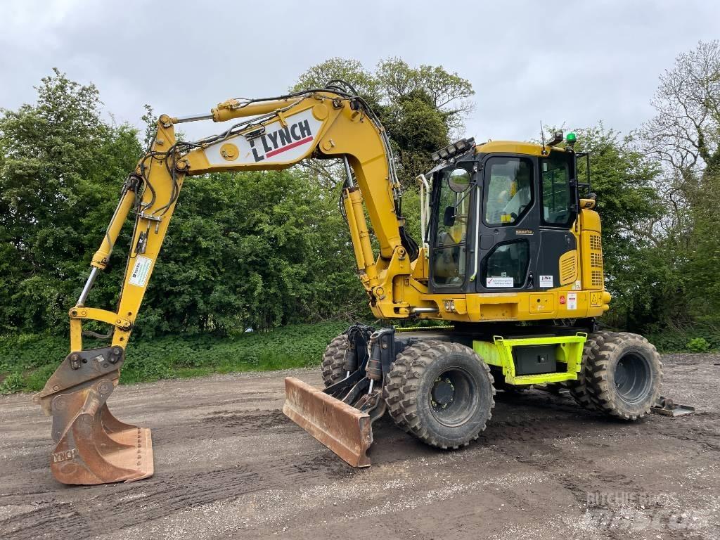 Komatsu PW 118 Hjulgravere
