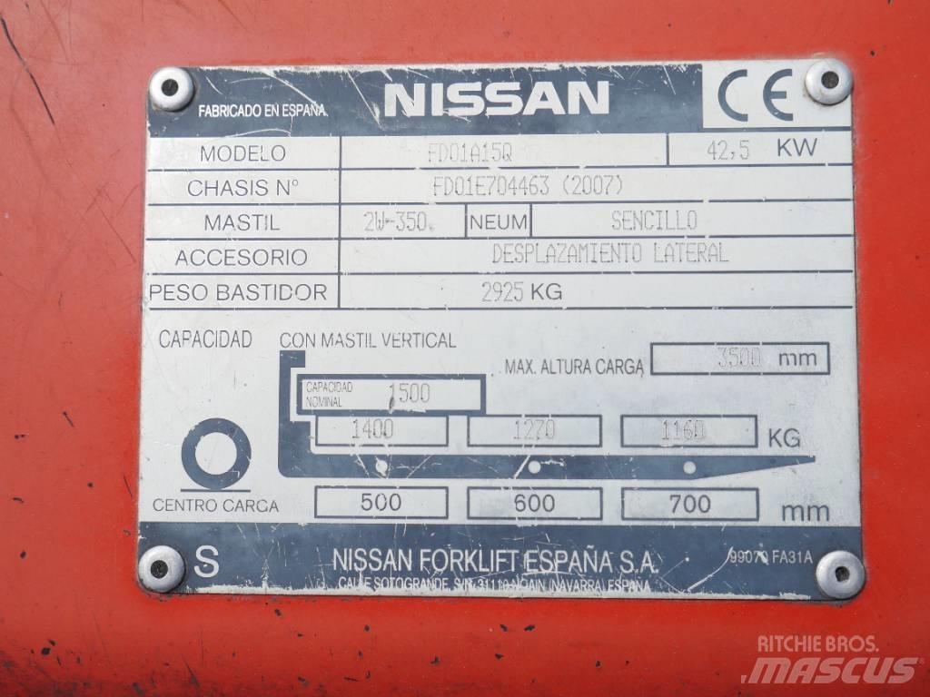 Nissan FD01 A 15 Q Diesel Trucker