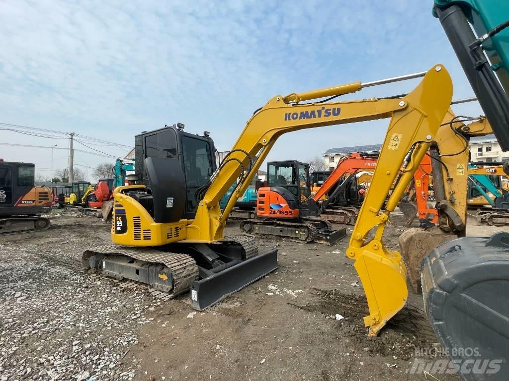 Komatsu PC 55 Minigravere <7t