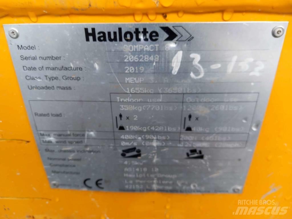 Haulotte Compact 8 Sakselifter