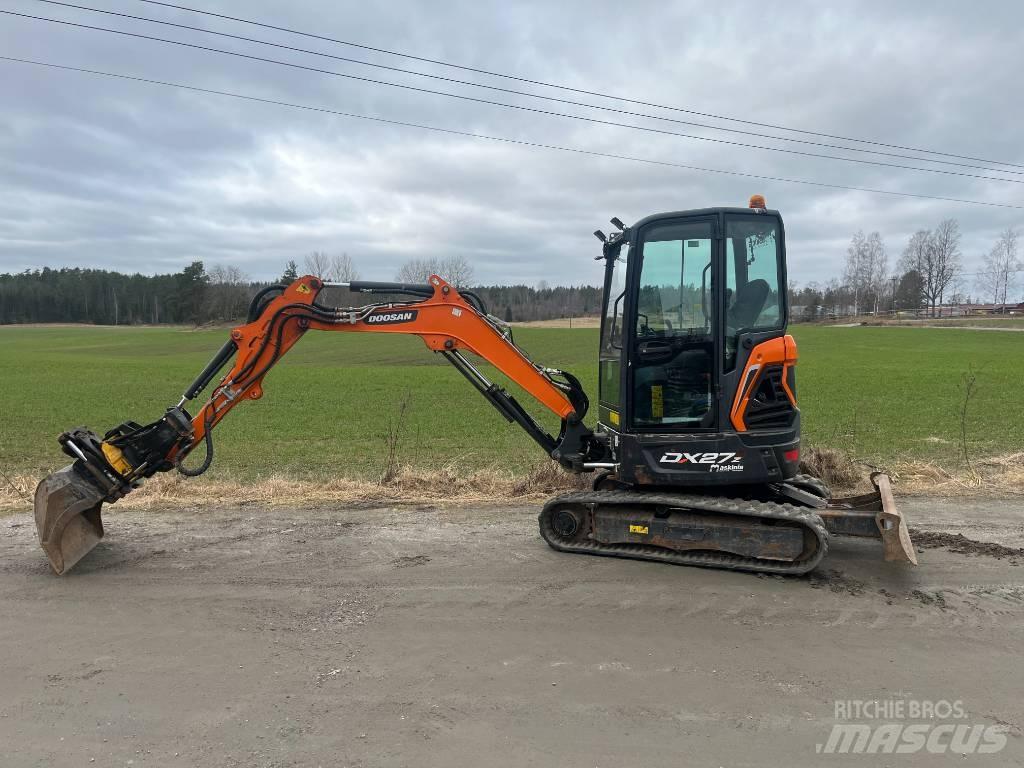 Doosan DX27 Minigravere <7t