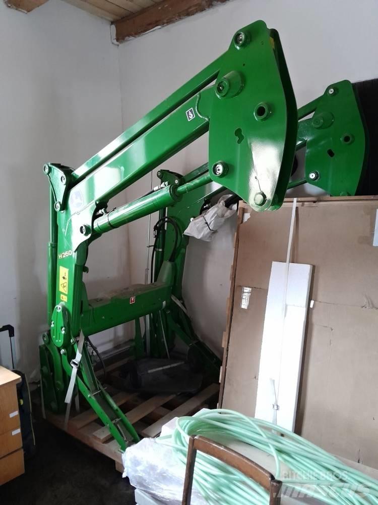 John Deere H 260 Frontlastere og graveredskap