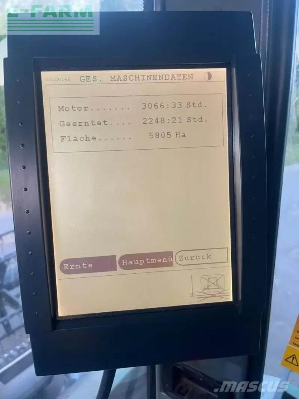 Fendt 8400 p al Skurtreskere