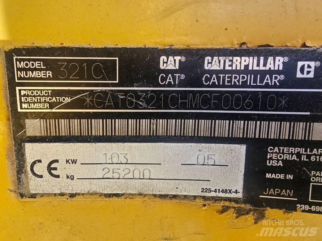 CAT 321C Beltegraver