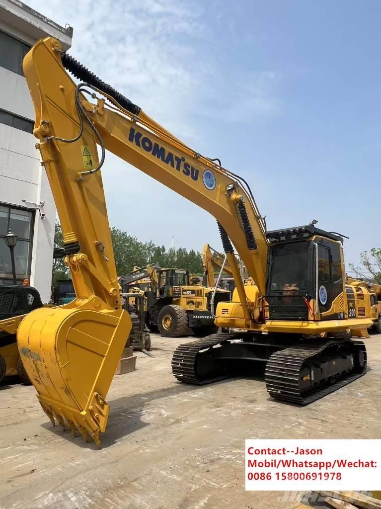 Komatsu PC 200 8N Beltegraver