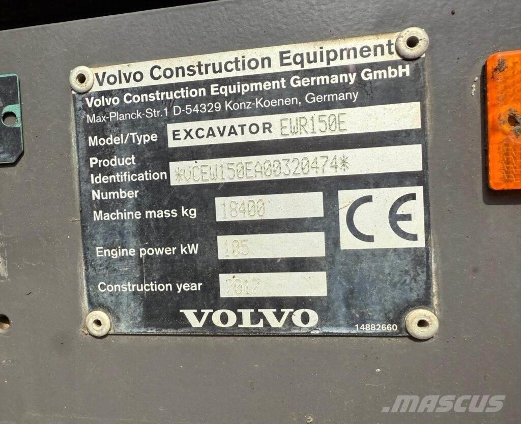 Volvo EWR150E Hjulgravere